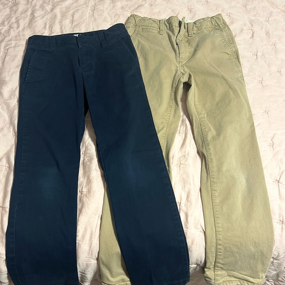 Straight leg girls uniform pants - Lands End / Gap
